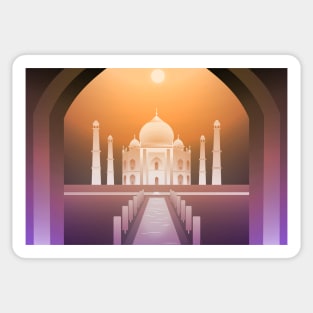 Taj Mahal Sticker